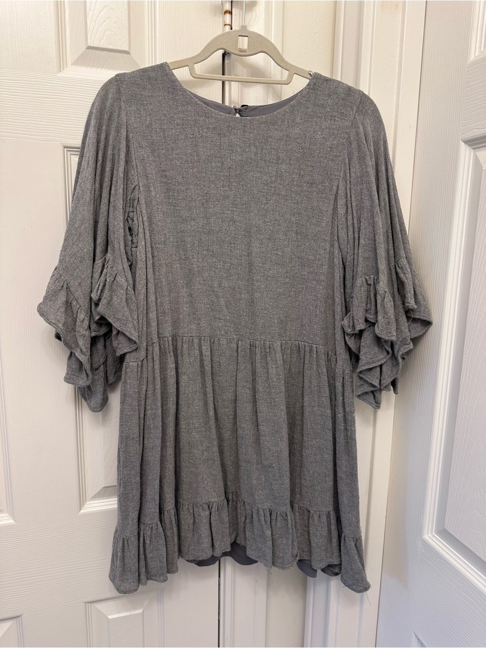 Zara Gray Knit Dress